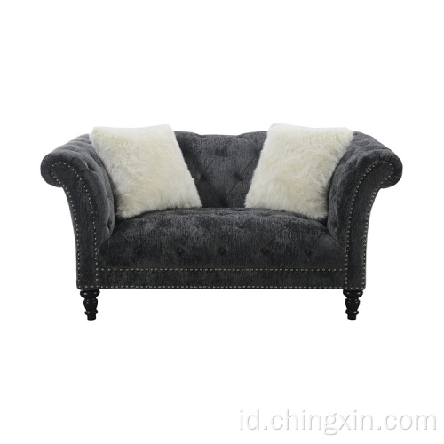 Set Sofa Beludru Seater Ruang Tamu Sofa Furniture